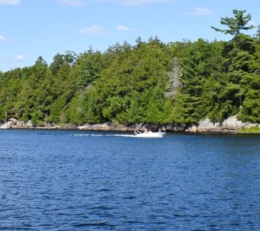 Lake and boat